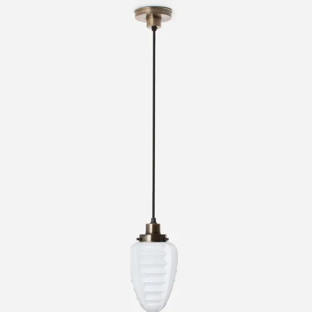 Coloured by Art Hanglamp aan snoer Parole 20's Brons - Art Deco Trade