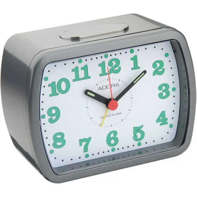 Adora Wekker BA309Sgrijsd3 Zilver/Antraciet