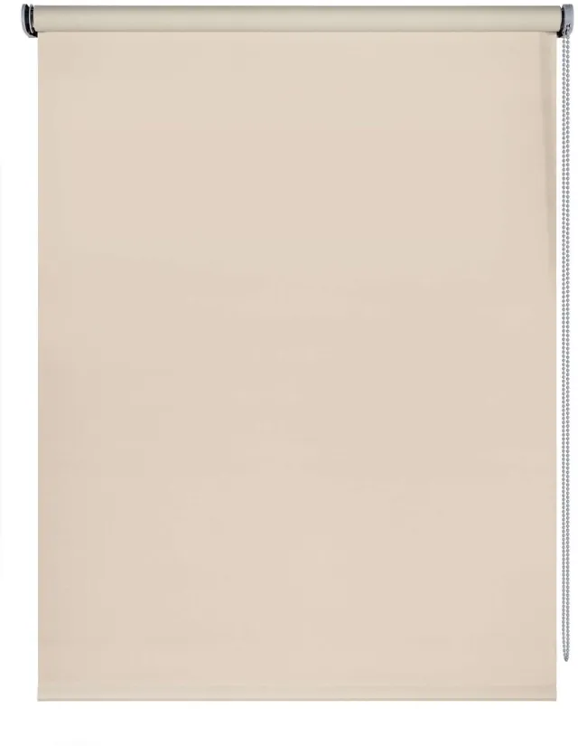 Storesdeco Opaco Moon rolgordijn, Blackout rolgordijn stenen kleur, 140x250 cm Anthracite