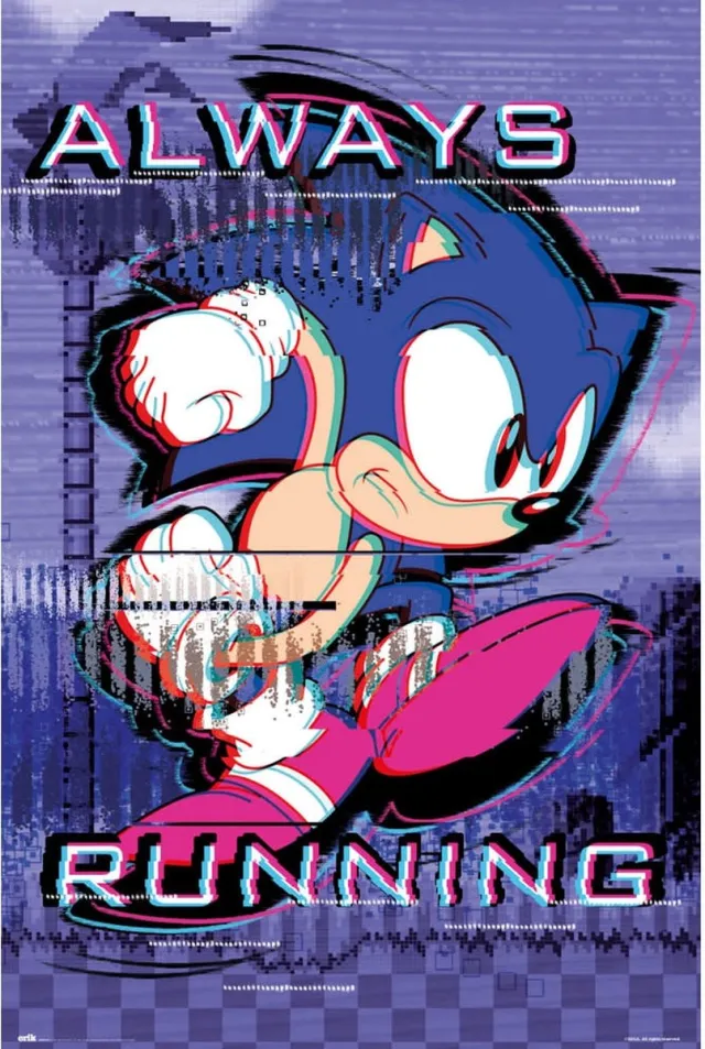 Grupo Erik Poster Sonic - Always Running 61x91,5cm Divers