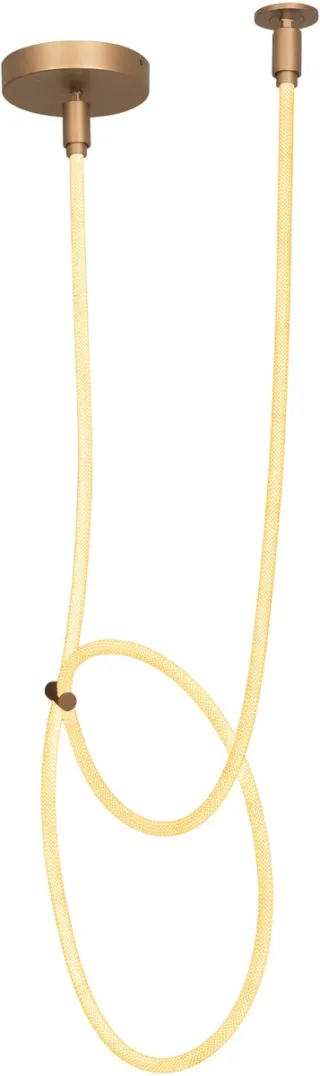 Lucide JANDERIN - Plafonnière (Plafondlamp) - LED Dimbaar - CCT - 1x36W 2200K/3300K - Champagne kleur - Vibes