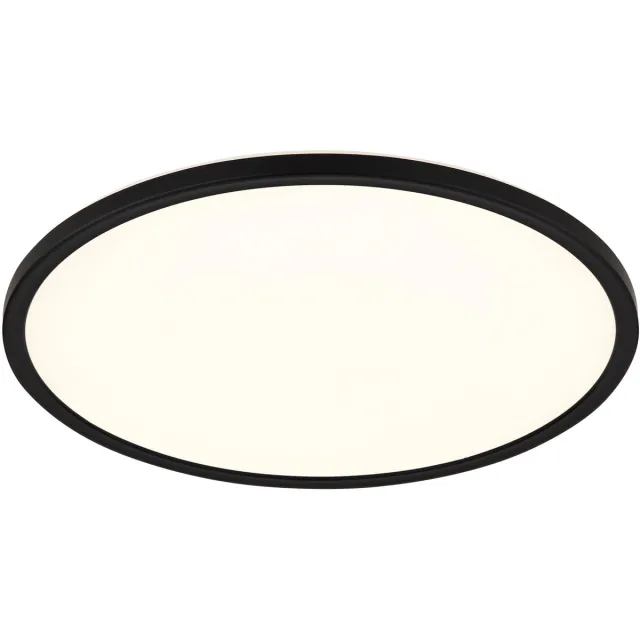 Globo plafonniere - Sapana - zwart - kunststof - Ø 42cm - LED - 41562-24B