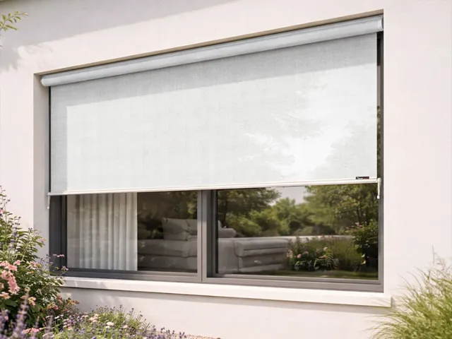Shadow Comfort rolgordijn 296x240cm Wit