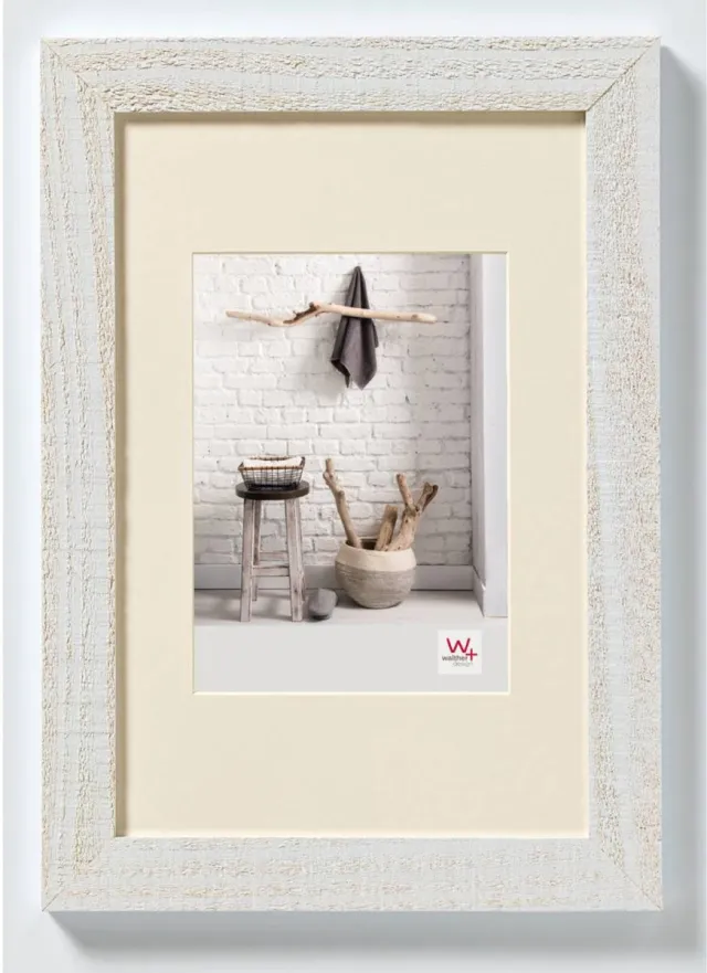 Walther Home - Houten lijst - Fotoformaat 15x20 cm - Polair Wit