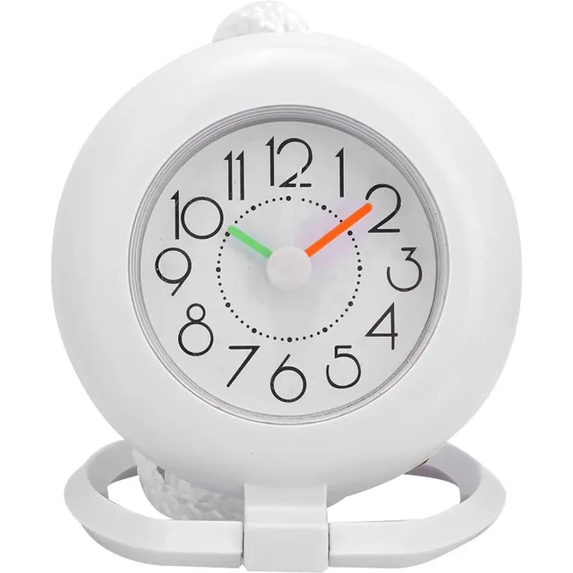 longziming Digitale Klok - Wereldtijd Horloge - Tafel En Wandklok - Waterdicht Ontwerp - Wereldtijdweergave - Kunststof - Duurzaam Materiaal - Voor Vochtige Ruimtes - 1 Stuk Wit