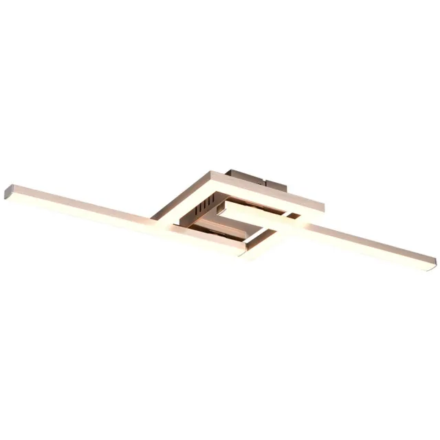RL LIVE YOUR LIGHT REALITY VIALE - Plafondlamp - Nikkel mat - incl. 1x SMD 17 W - Zwenkbaar