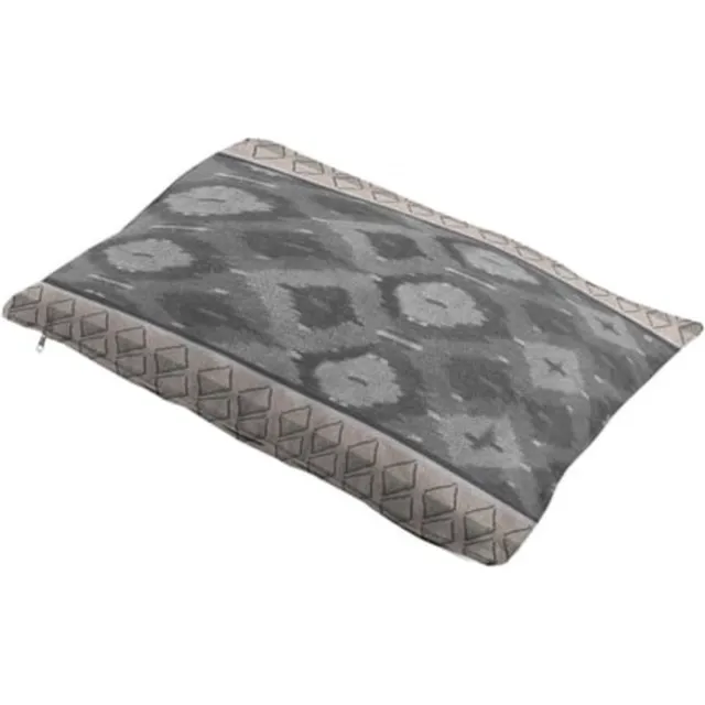 Madison sierkussen 50x30 cm Ikatin grey Grijs, Taupe