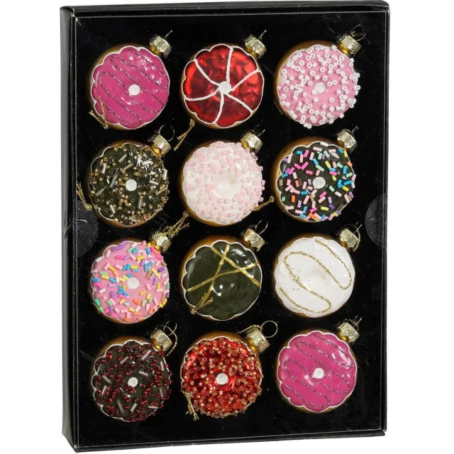 Mica Decorations Decoratie ornament donut roze