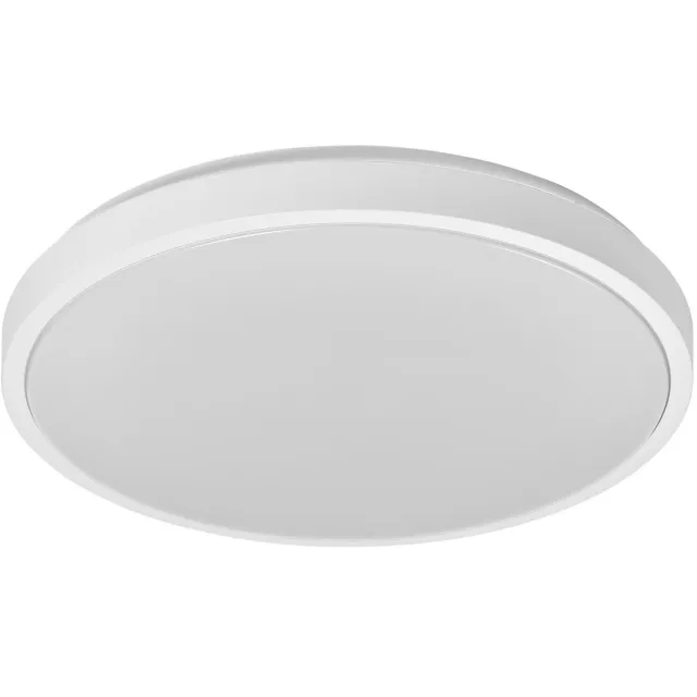 Osram ORBIS LONDON LED plafondlamp 400mm, wit, 24W, 2700lm, warm witte lichtkleur, zeer homogene lichtverdeling, long life, niet-vervangbare LED module, rond, IP20, 3000K.