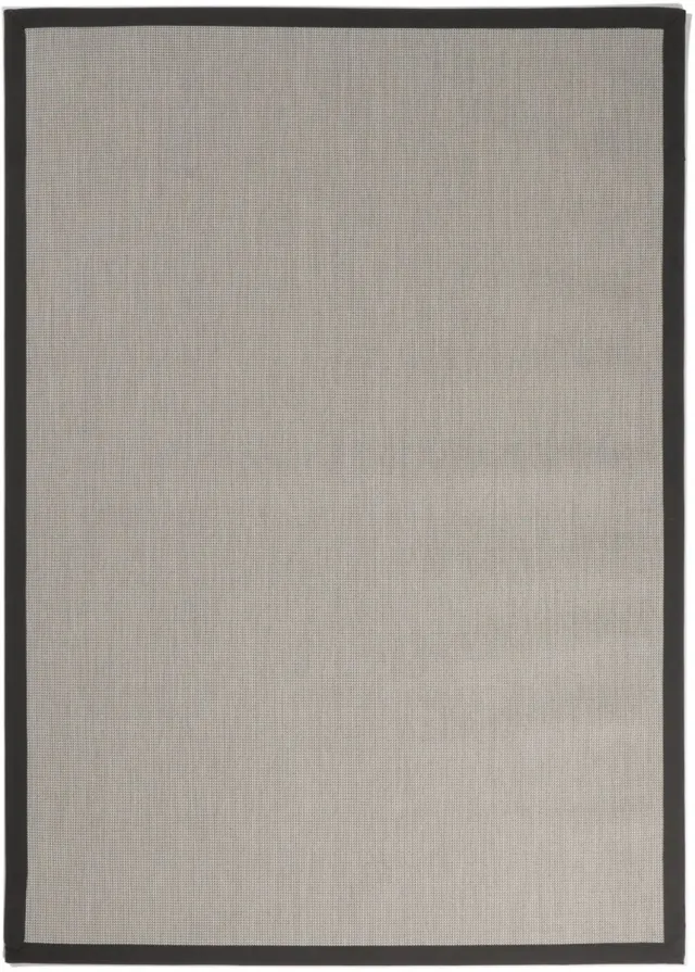 DÉJA Living Vloerkleed 200x290cm - Laagpolig Grijs Polypropyleen - Meribel