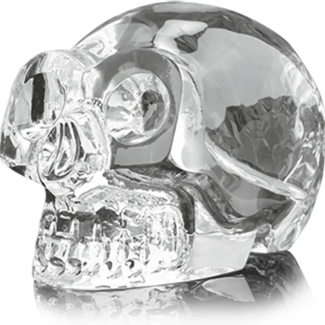 Ruben Robijn Feng shui schedel kristal medium Transparant