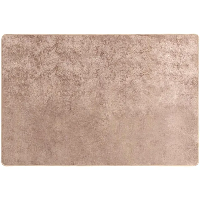 vidaXL Tapijt - Runner - MARSA - Zand - 100 - x - 150 - cm - Polyester - en - PVC