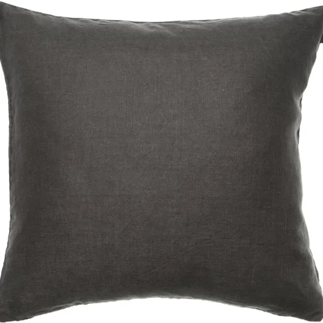 Himla Sunshine kussen linnen kohl - 50x50 cm