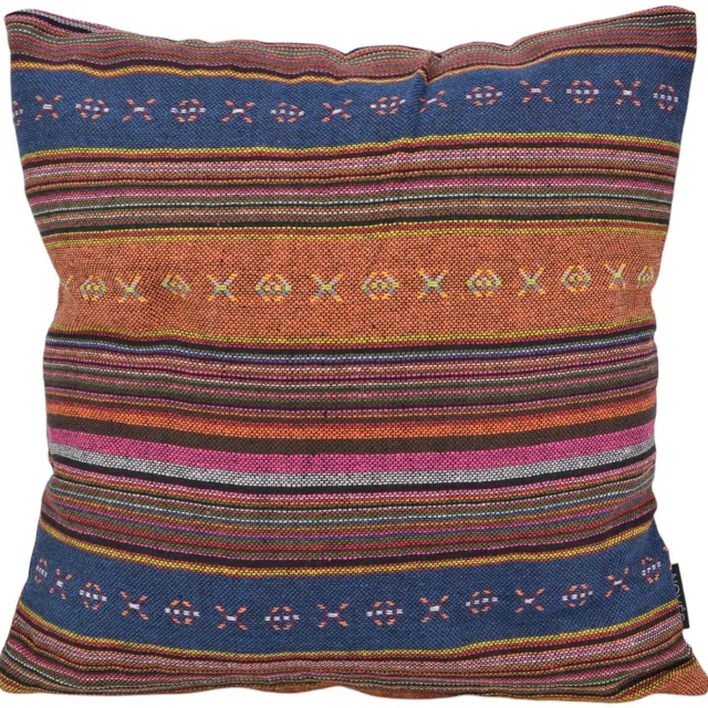 NOVÉE Mexican José Kussenhoes | 45 x 45 cm | Katoen/Polyester oranje/blauw