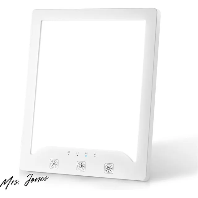 Mrs. Jones Lichttherapie UV-vrij LED Full Spectrum Light SAD Lights Gepersonaliseerde Instellingen Daylight Lights Touch Switch voor Slapeloosheid en Sunlightman . Multi-color