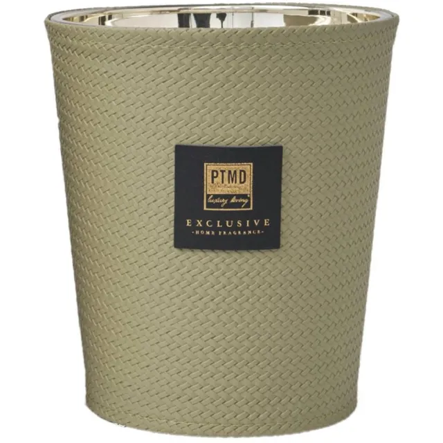 PTMD Geurkaars Ptmd - Groen - 16x16x19cm