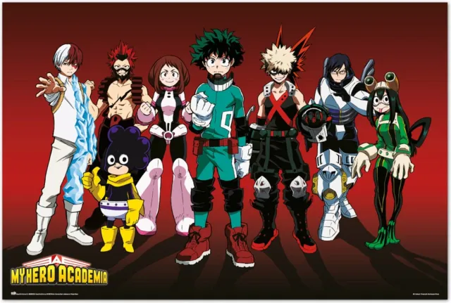 Grupo Erik Poster My Hero Academia - Hero Vision 61x91,5cm Divers