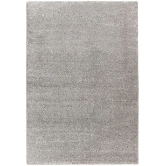 Dutch XXL Hoogpolig Vloerkleed | Tapijt | Nila | Uni | Grijs | 80x150 cm