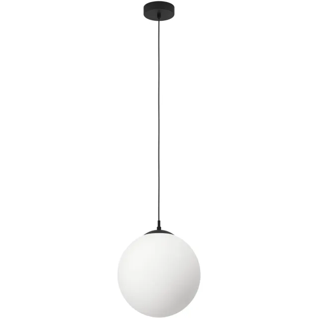 EGLO Rondo 3 Hanglamp - E27 - Ø 30 cm - Zwart|Wit Zwart;Wit;