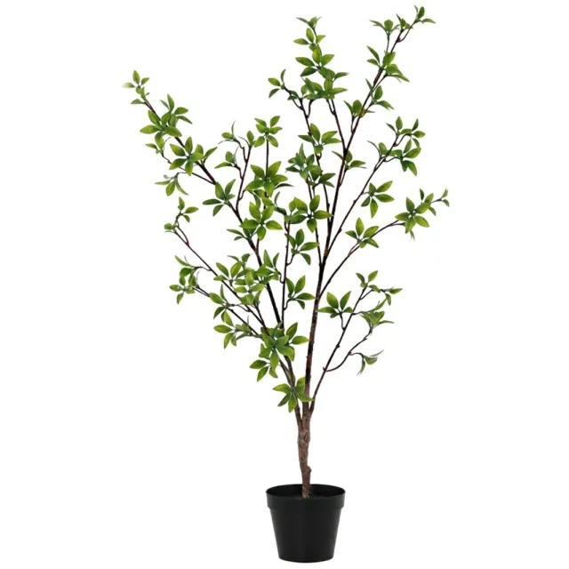 Florafy Kunstplant Myrtus 83cm - Kunstplanten voor binnen - Onderhoudsvrij Groen