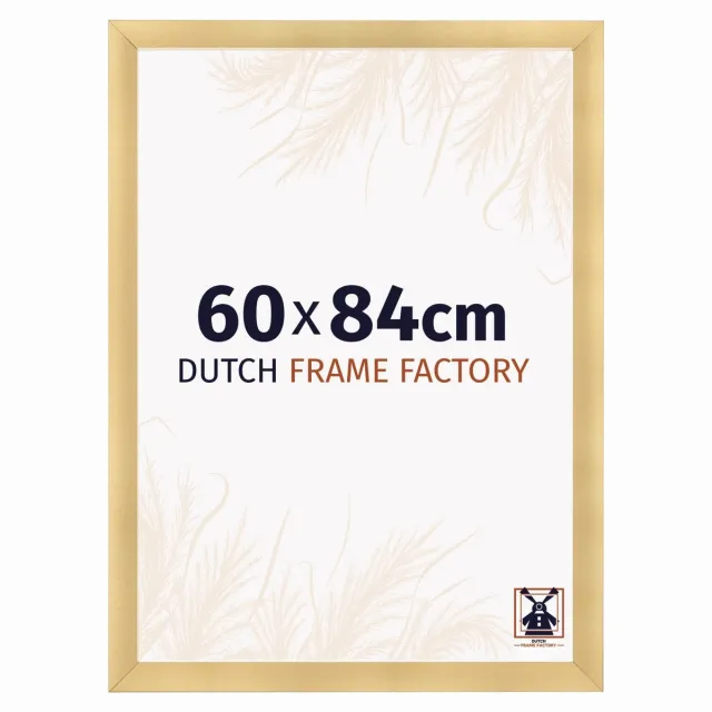 Dutch Frame Factory Fotolijst 60x84 cm - MDF - Goud Mat - Praag