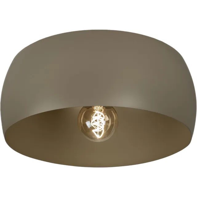 Lumidora Plafondlamp 75167 - Plafonniere - ZWEEDS - E27 - Taupe - Metaal - ⌀ 45 cm