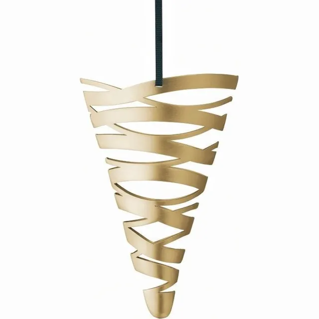 Stelton Tangle Ornament / Hanger Kegel - messing [gid://shopify/Metaobject/217770623315]