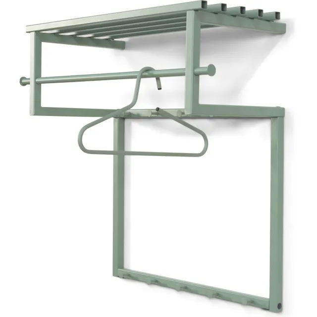 Spinder Design kapstok Rizzoli - Dusty Green - 10 haken - Staal