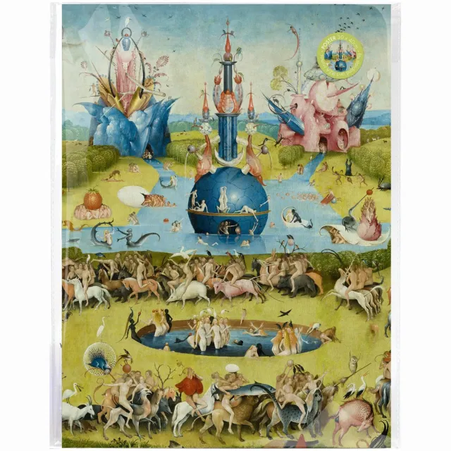 Lanzfeld (museumwebshop.com) Lanzfeld Bosch - Poster Schilderij A3 - Tuin der Lusten - Jheronimus Bosch - PP Hoes Jheronimus Bosch - Tuin der Lusten