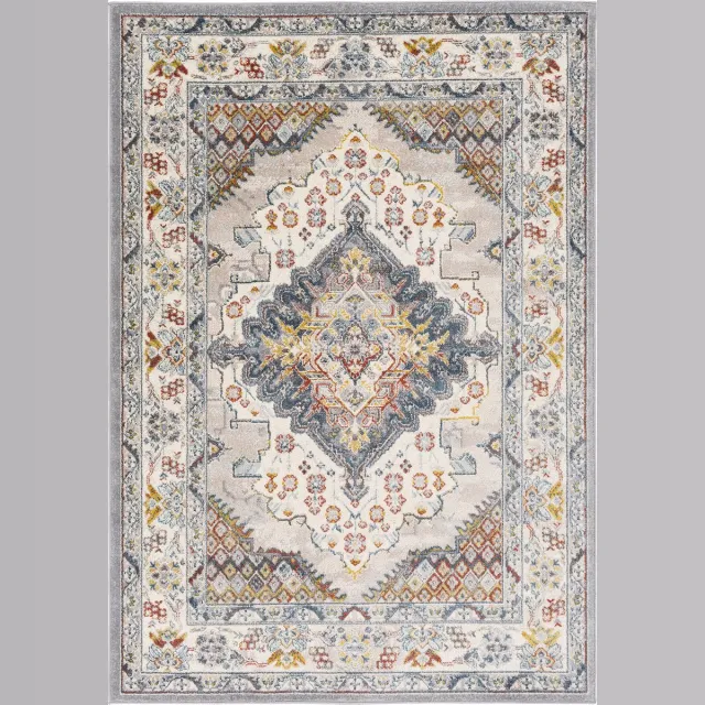 Surya Jade vloerkleed vintage oosters grijs