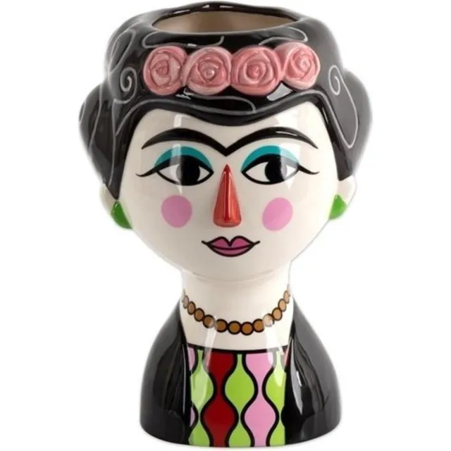 Kitsch Kitchen Vaas Marisol - keramiek - gekleurd multicolor