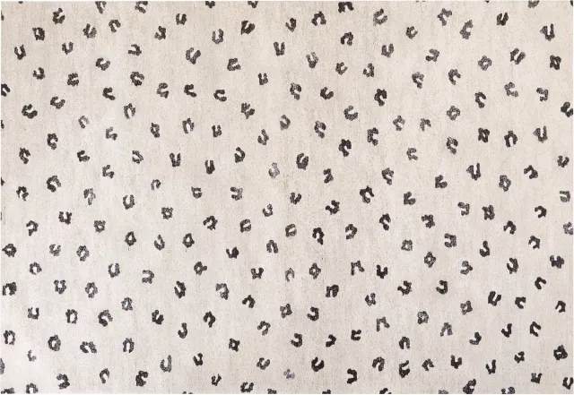 Beliani AFIS - Vloerkleed - Lichtbeige - 160 x 230 cm - Katoen