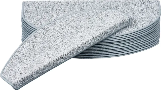 Pergamon Trend Loop Trapmatten Sterk Set van 15 Blauw