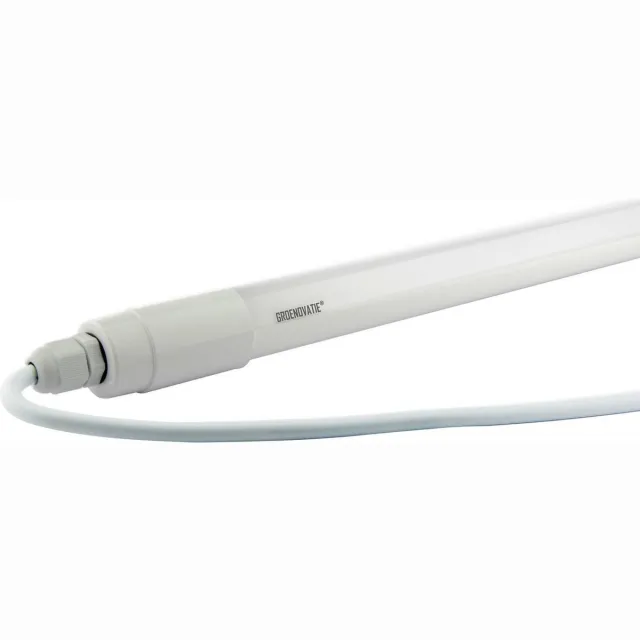 Groenovatie LED TL T8 - Armatuur - 12W - 90 cm - Rond - Waterdicht IP65 - Warm Wit