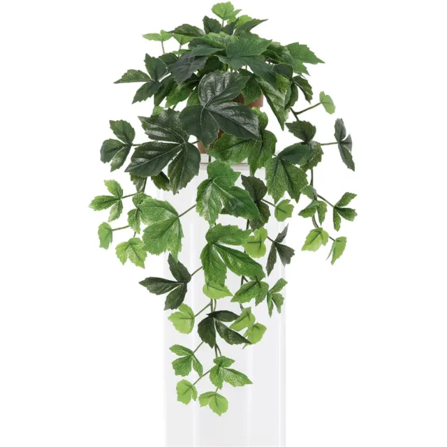 Trendyplants Kunst Ivy Hanging - Hangende Klimop - Kunstplant - Hoogte 48cm - Potmaat Ø9cm Groen