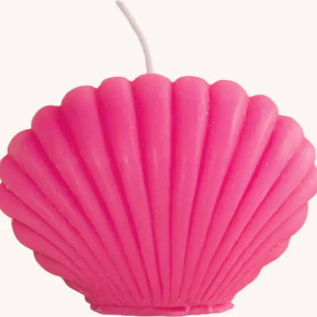 Lila Lemon Schelpkaars - Roze - 9 x 6,5 cm