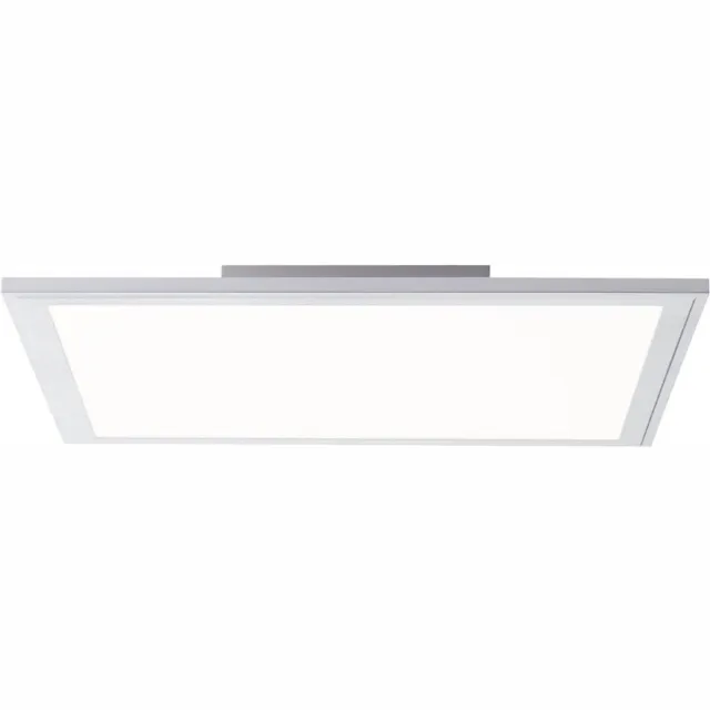Brilliant Brillant | Flat LED plafondpaneel 40x40cm zilver | 1x LED geïntegreerd, 24W LED geïntegreerd, (2500lm, 2800-6500K)