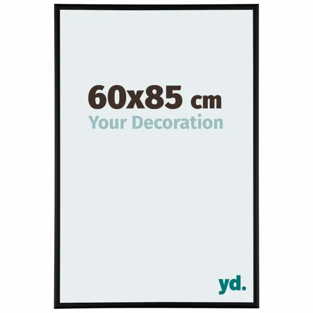 yd. Your Decoration - Fotolijst 60x85 cm - Aluminium - Zwart Mat - Kent