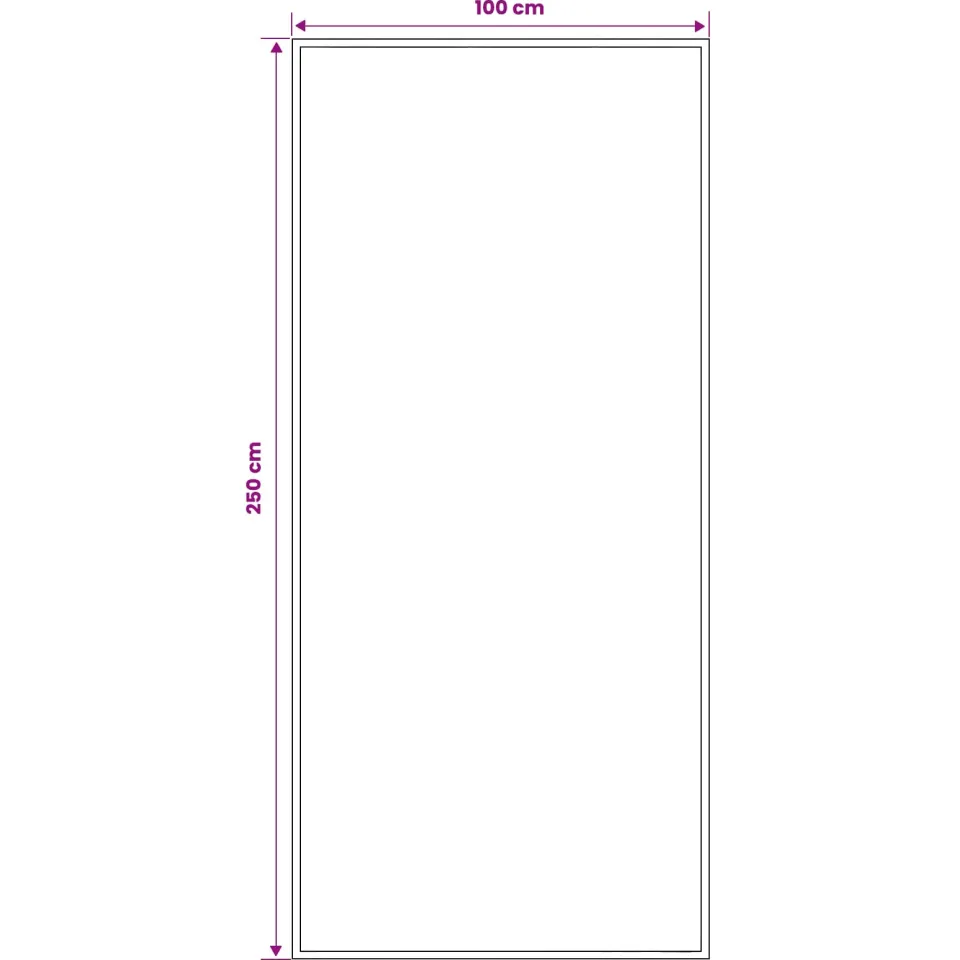 vidaXL Tapijtloper FLORNES Geweven Grijs Zigzag 100 x 250 cm PP 7 mm, foto 3