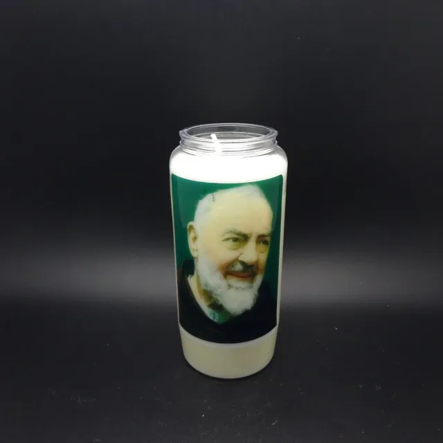 Partijhandel RODO Noveenkaars Heilige Man 016 - 6 dagen brander (5 stuks) wit