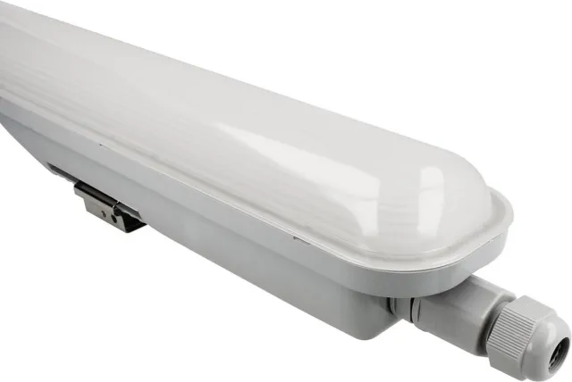 YPHIX LED Tri-proof armatuur Aquaproof Premium Line Sensor 150cm 46W 4000K IP65 koppelbaar Grijs