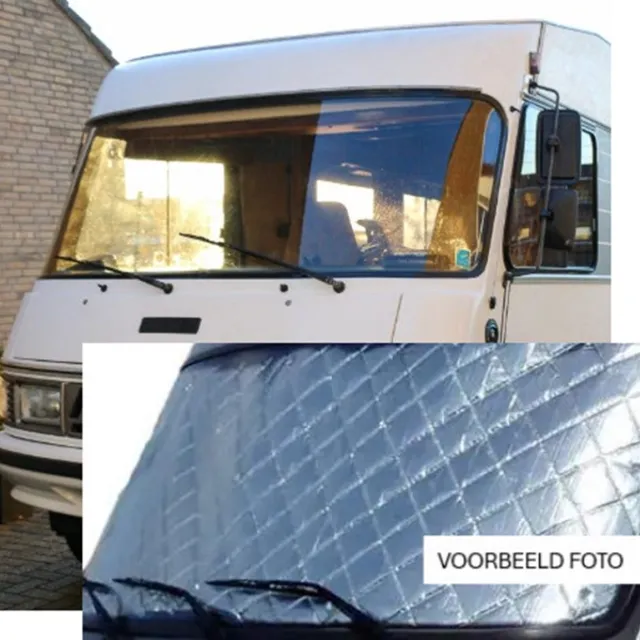 Geschikt voor Hymer Hymer 500/510 (met bestuurdersdeur) Raamisolatie set binnenzijde. Hymer camper Grijs