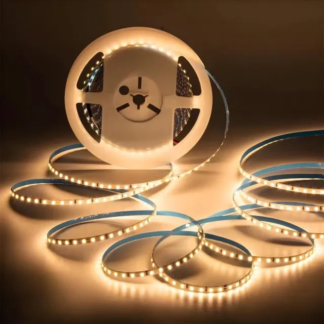 Silumen Dunne LED-strip 5mm 24V IP20 210LED/M 5M - Warm wit licht - Overig - Wit Chaud 3000K - SILUMEN Andere