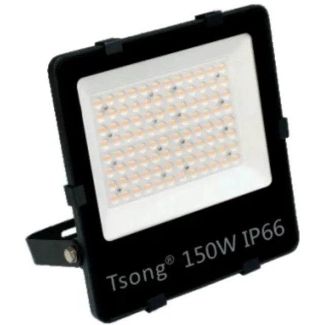 Tsong LED schijnwerper 150W - Warmwit 3000K - 20.250 lm - 135 lm/W - 90° - IP66