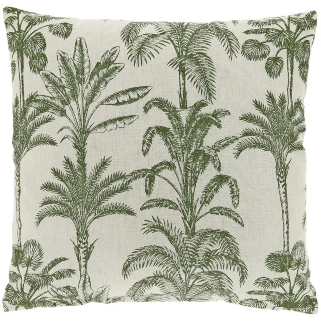 Unique Living Sierkussen Tilly Tea Green -45x45cm Groen