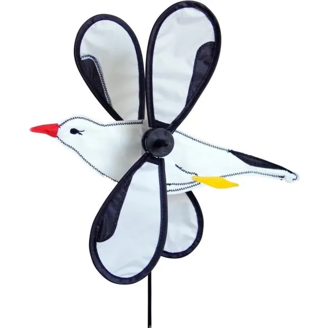 Elliot Tuinprikker Vogel 43 X 38 X 70 Cm Wit/zwart
