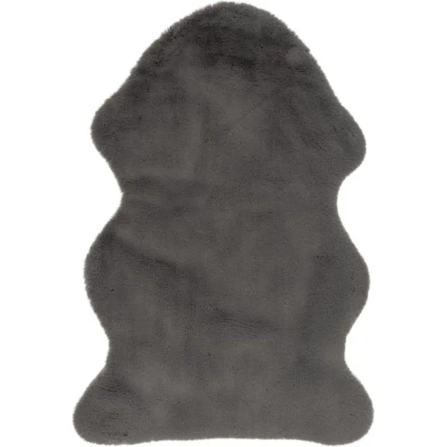 Lalee Cosy Vloerkleed 60 x 90 cm Grijs