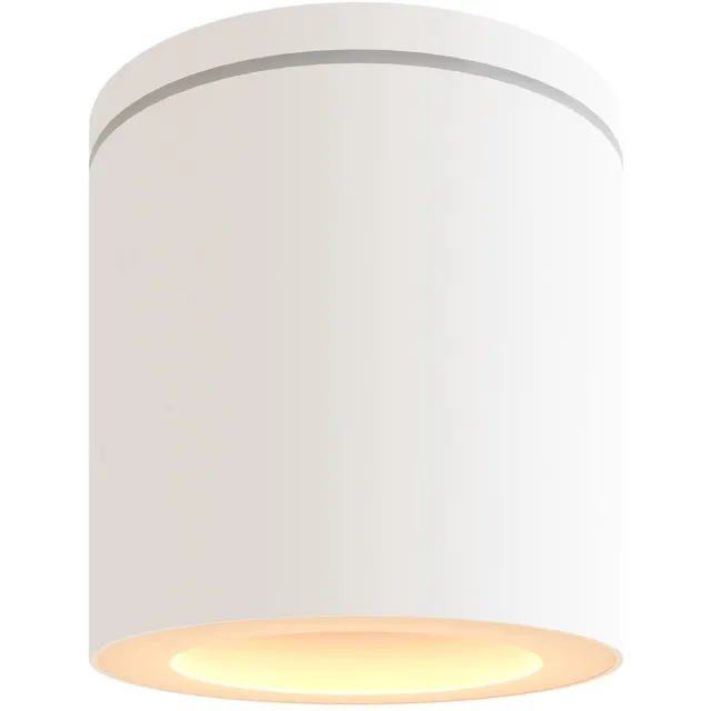 LEDVION LED opbouwspot IP54 wit GU10 fitting zonder lichtbron