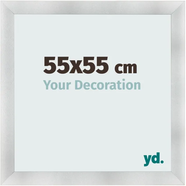 yd. Your Decoration - Fotolijst 55x55 cm - MDF - Aluminium Geborsteld - Pisa