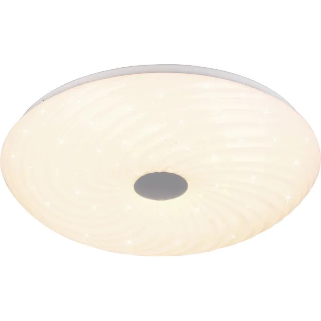 RL LIVE YOUR LIGHT REALITY GRAVITY - Plafondlamp - Wit - incl. 1x SMD 22W - Geintegreerde dimmer - Lichtkleur verstelbaar - Afstandsbediening